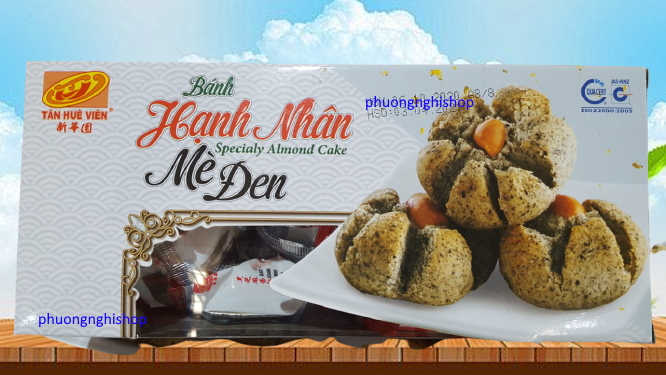Hạnh nhân mè đen Tân Huê Viên