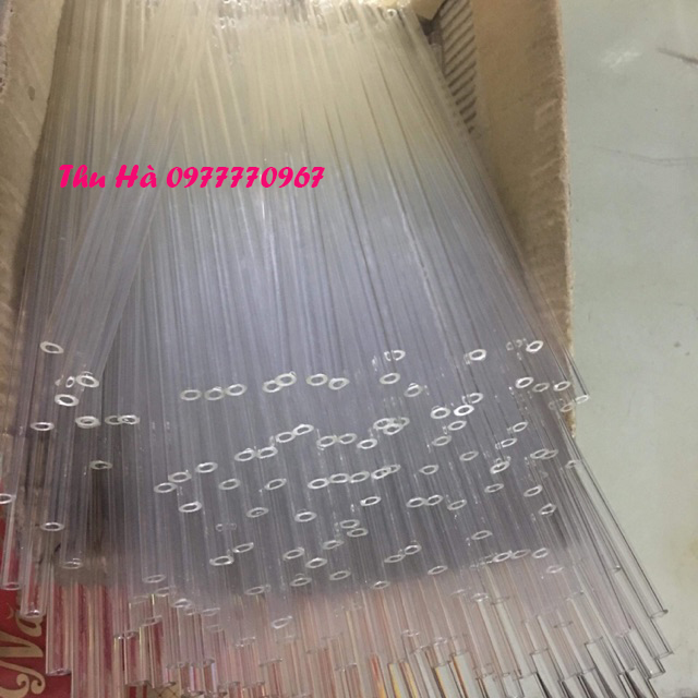 ống thủy tinh 40 đoạn fi6 dài 20cm