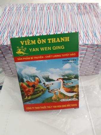 10 hộp Viêm Ôn Thanh cho gà đá