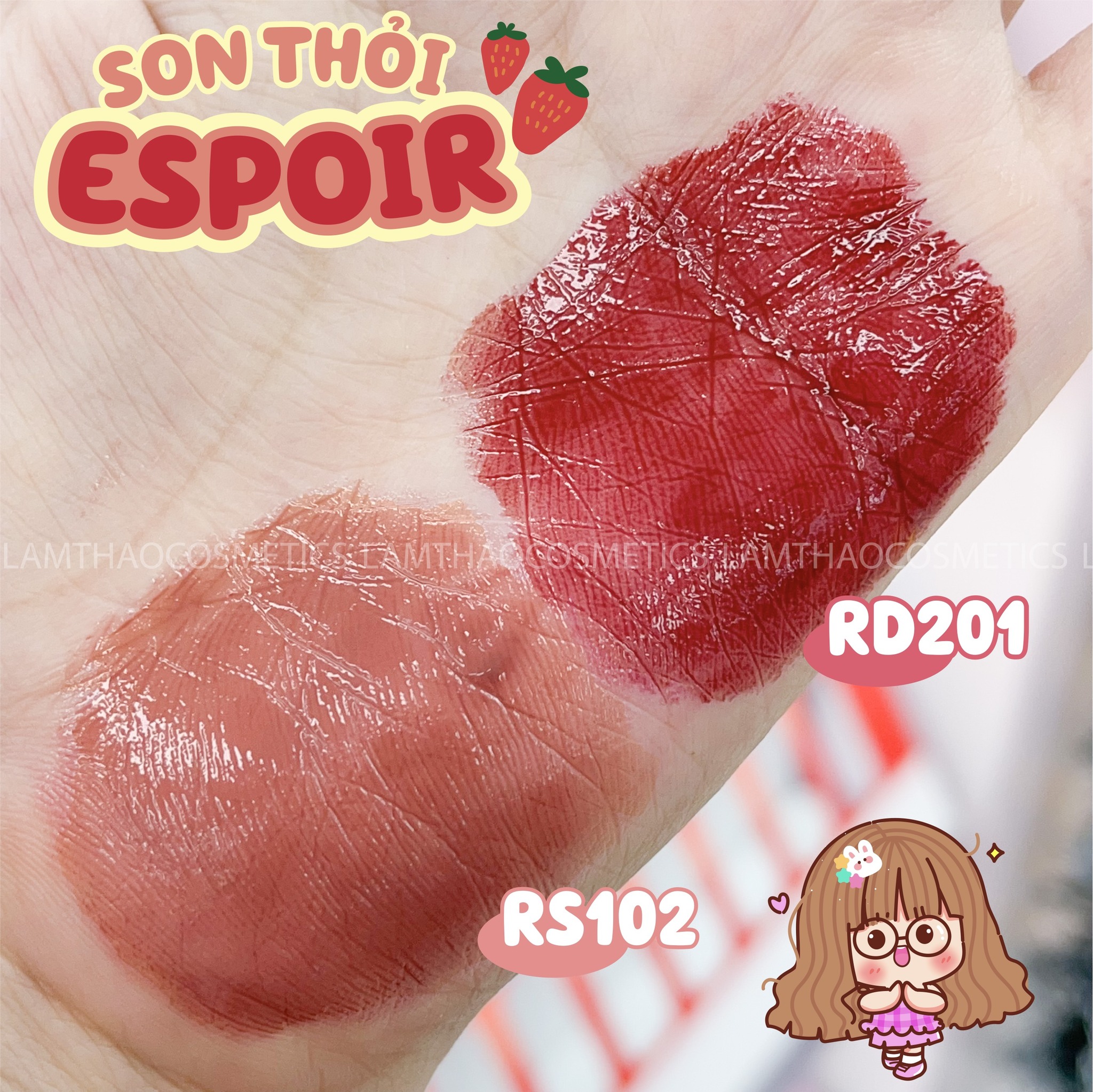 Son Thỏi Espoir Lipstick No Wear Plumping Shine