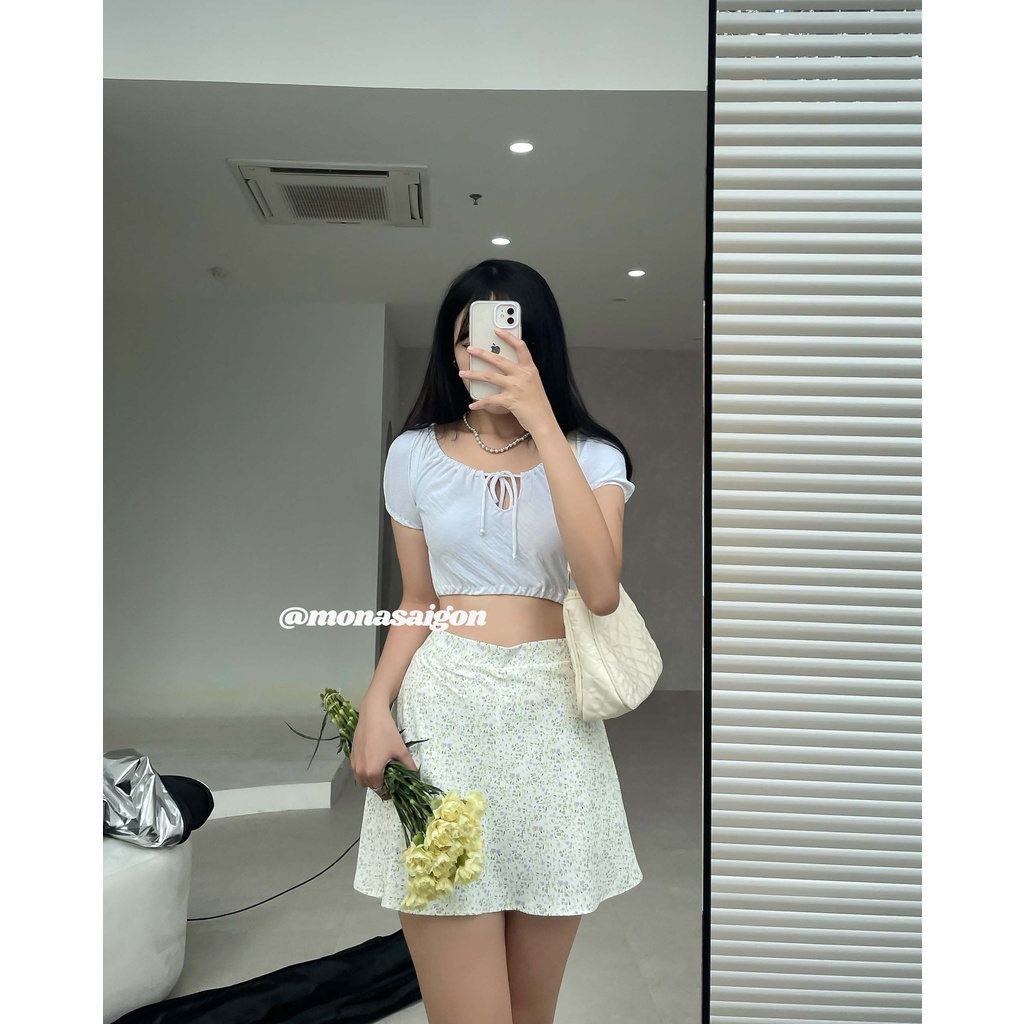 Chân váy hoa nhí MONÁ - LEMON