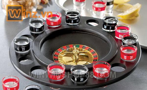 [HCM]Trò chơi Game Vòng quay may mắn (Drinking Roulette Set)