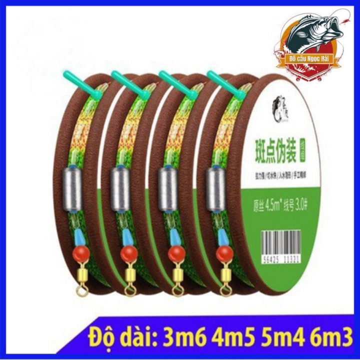 Dây trục câu đài buộc sẵn đầy đủ các kích thước dây câu cá cước câu cá chì câu cá thẻo câu đài - Đồ câu Ngọc Hải