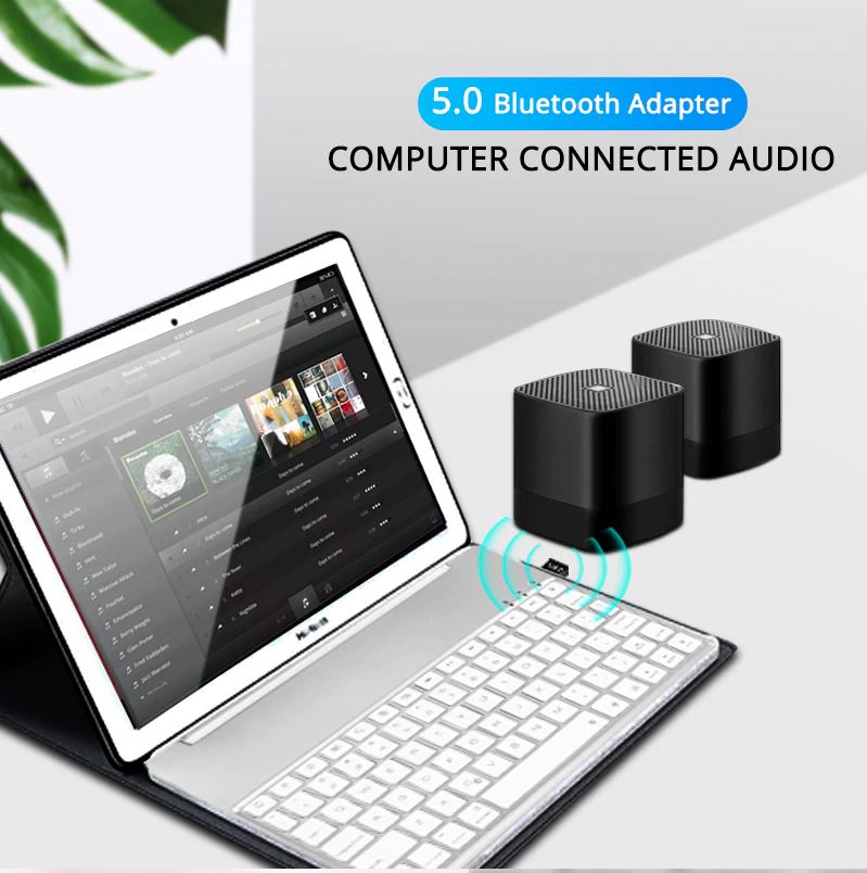 USB Bluetooth 5.0 cho PC -USB Bluetooth Máy tính kết nối 20m V5.0