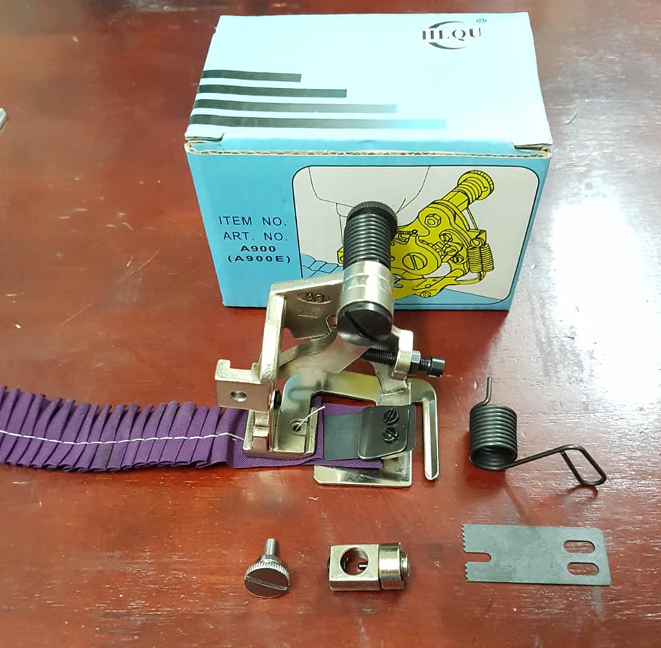Chân vịt xếp ly máy công nghiệp 1 kim