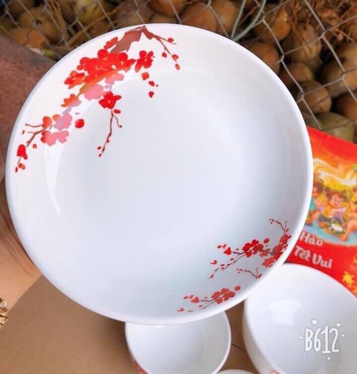 [HCM]bộ chén tô dĩa sứ - chén tô dĩa sứ