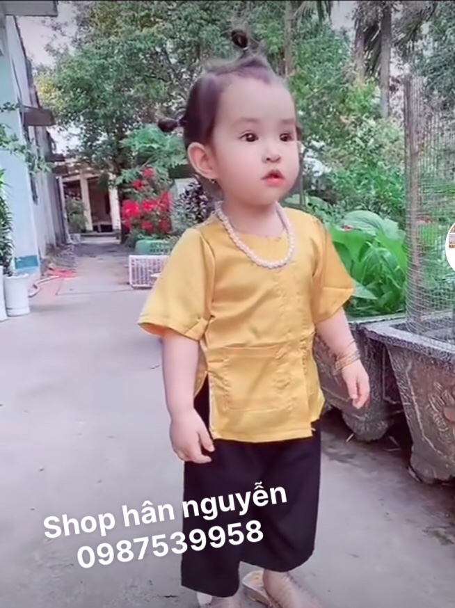 SÉT ÁO BÀ BA CHO BÉ (dưới 4 tuổi)