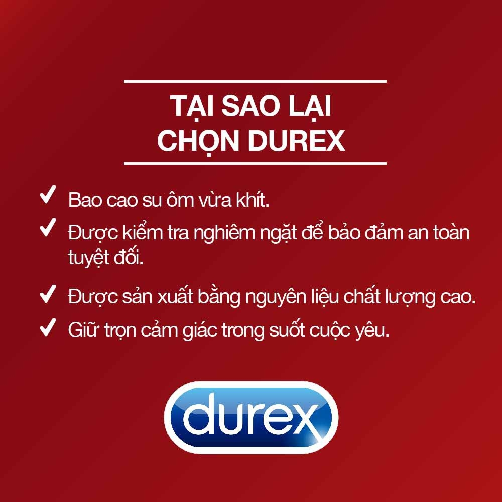 Bao cao su Durex Fetherlite Ultima Hộp 12 Bao