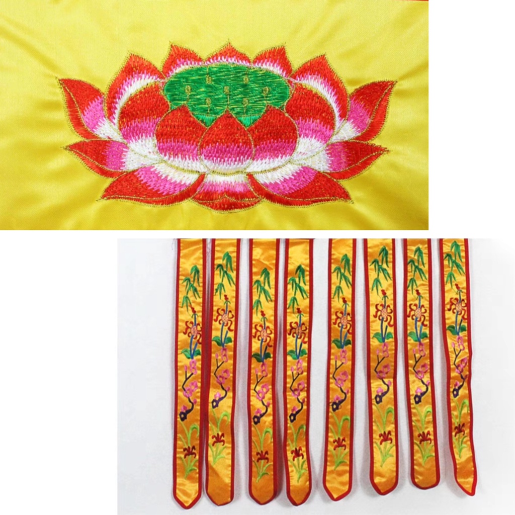 Tràng Phan,Phướn Treo Phật Giáo 1m,1m5 (Cặp)