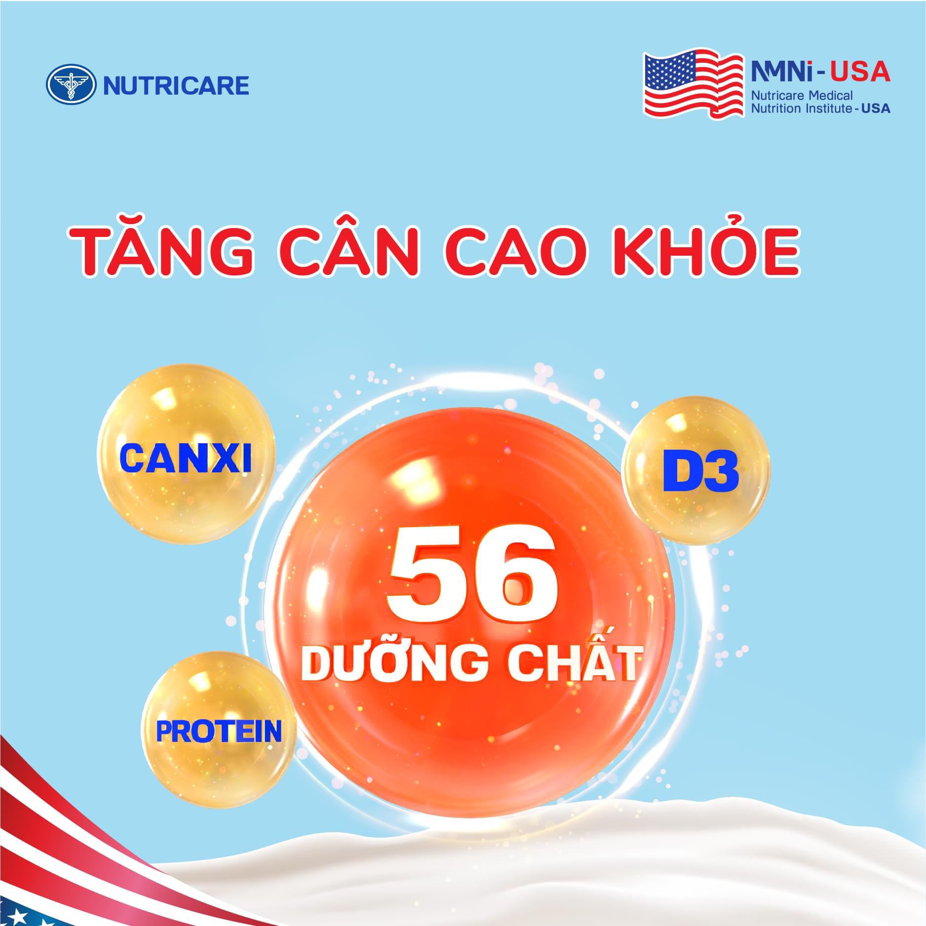 Sữa bột Nutricare ColosCare 24h 1+ 800g cho trẻ 1-2 tuổi