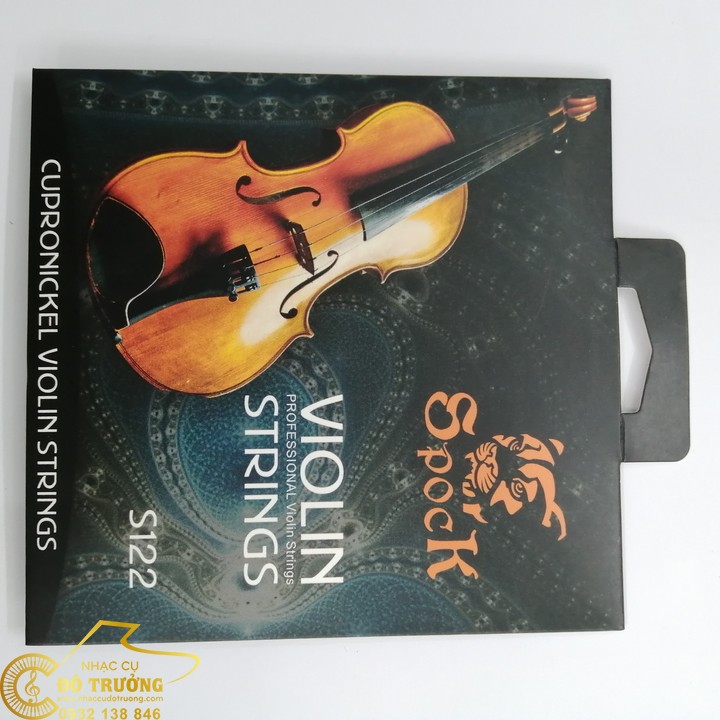 [HCM]BỘ DÂY ĐÀN VIOLIN Spock S122