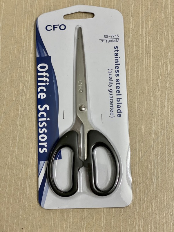 Mua KÉO VĂN PHÒNG 180MM, kéo cắt giấy băng keo carton, sắc bén cắt thịt, nhỏ gọn tiện lợi, dao kéo dài dễ cắt, kéo cao cấp chất lượng hàng tốt xịn giá rẻ, kéo học sinh thủ công