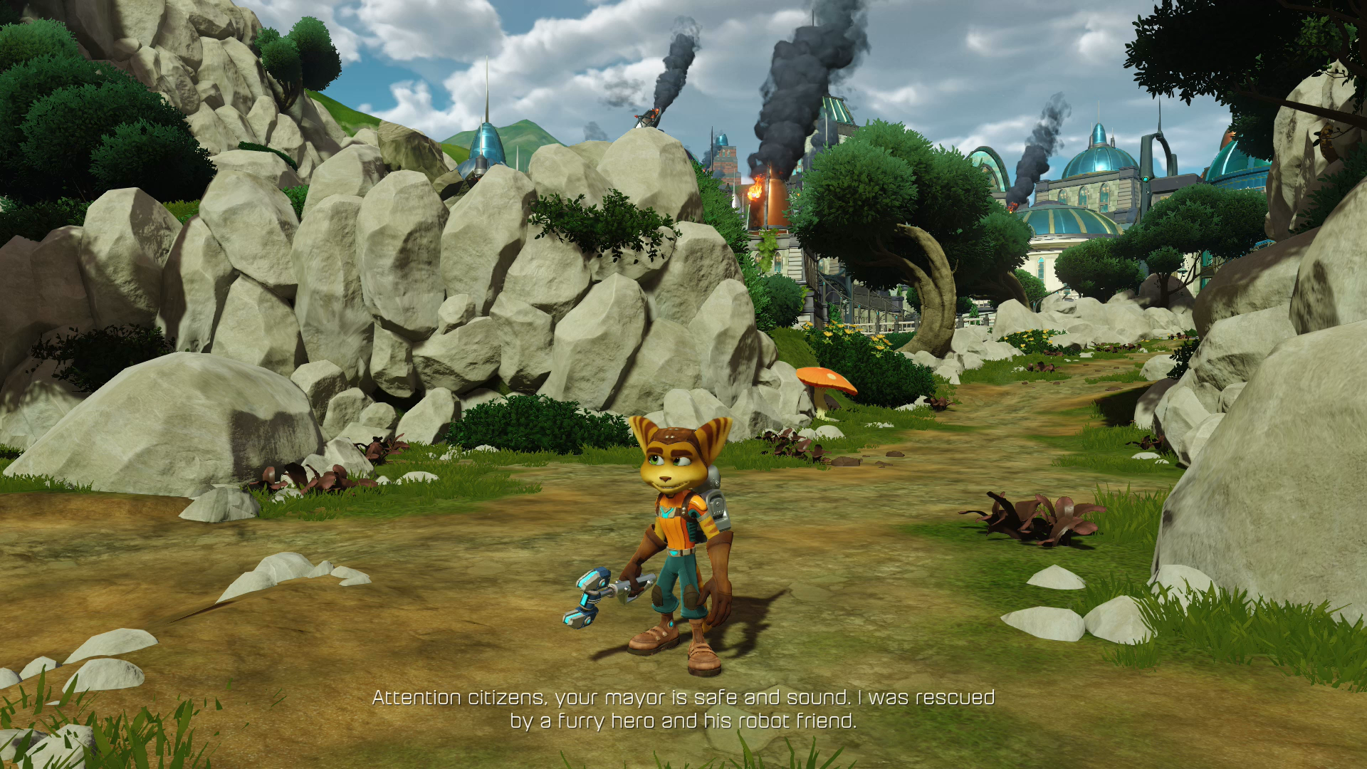 Đĩa Game Ratchet & Clank Ps4