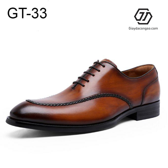 Giày da công sở - Giày tây nam công sở cao cấp GT34