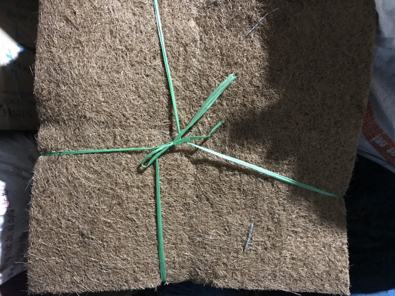 Thảm xơ dừa 50cmx50cm dày 1cm