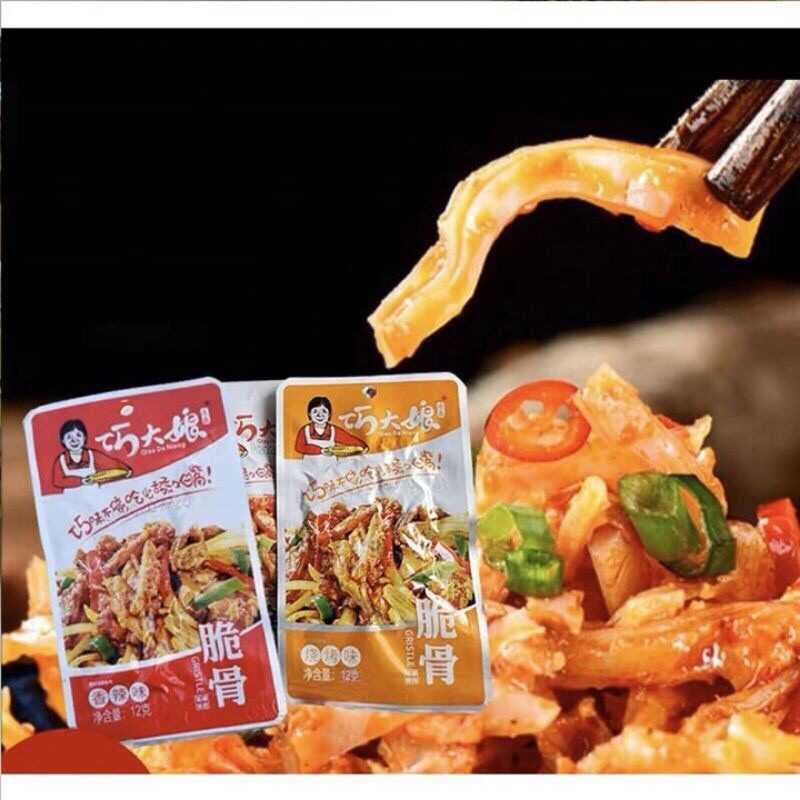 Sụn Gà Cay Tứ Xuyên - Gói 12gr
