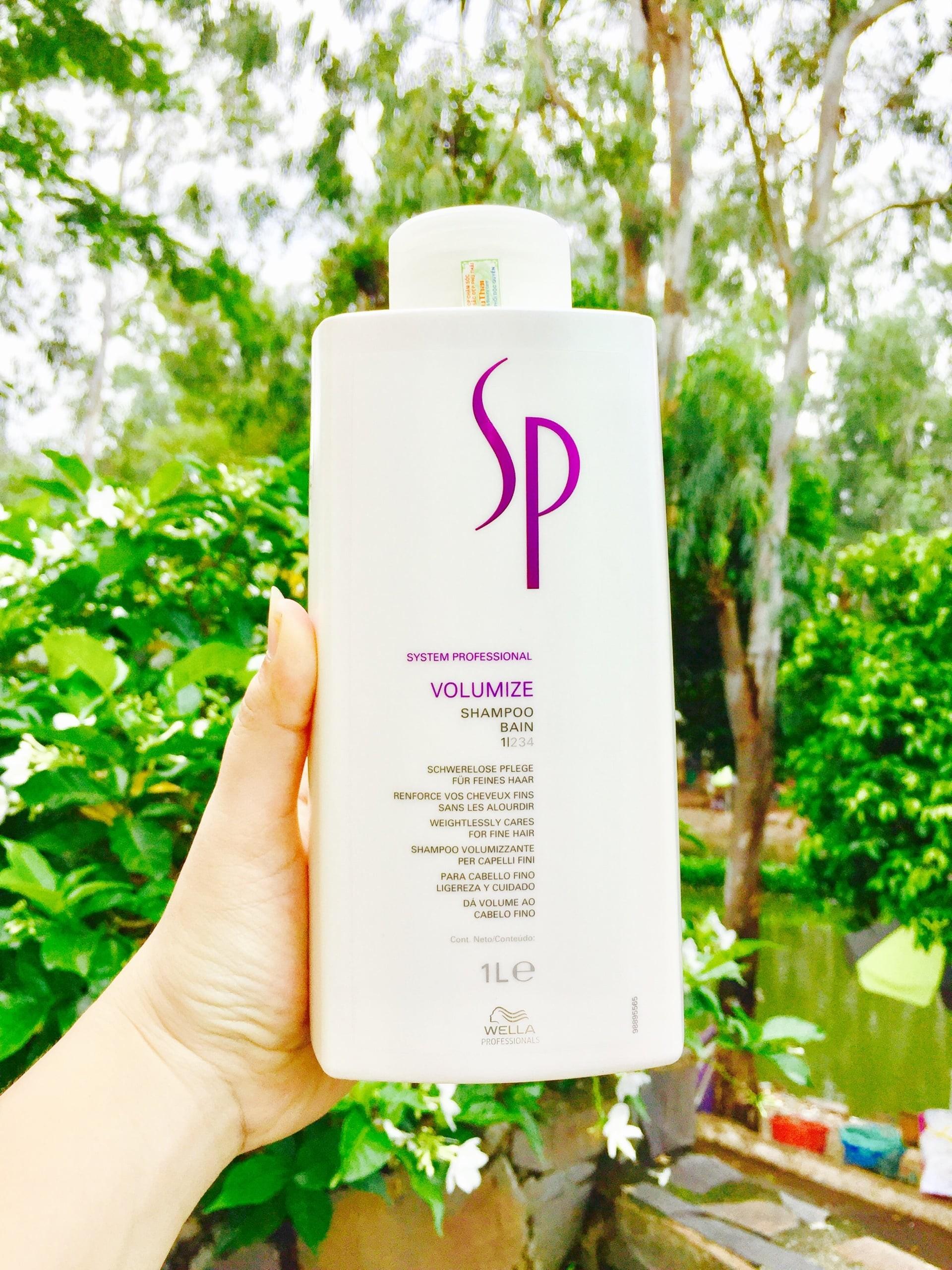 Dầu gội tăng phồng làm dày tóc Sp Wella Volume Shampoo 1000ml