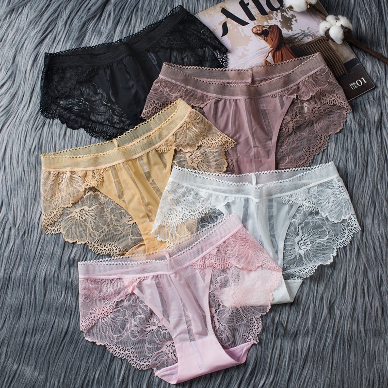 Panties seamless blending lace flower code 8423 [brastore]