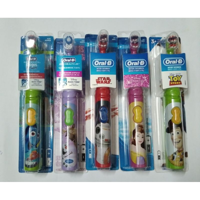BÀN CHẢI ĐIỆN TRẺ EM ORAL B BÉ GÁI