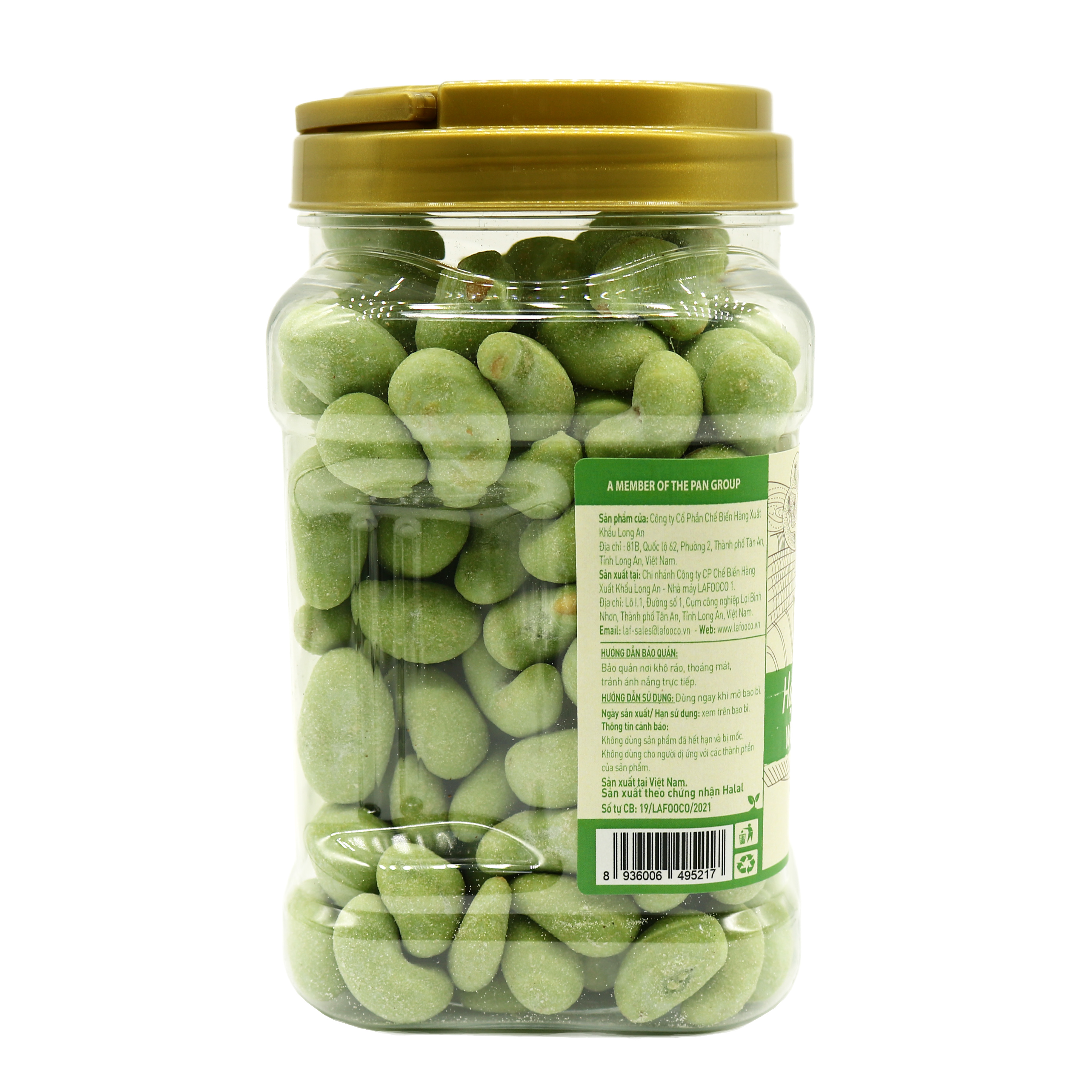 Hạt Điều Wasabi 400G/ hủ _ Lafooco