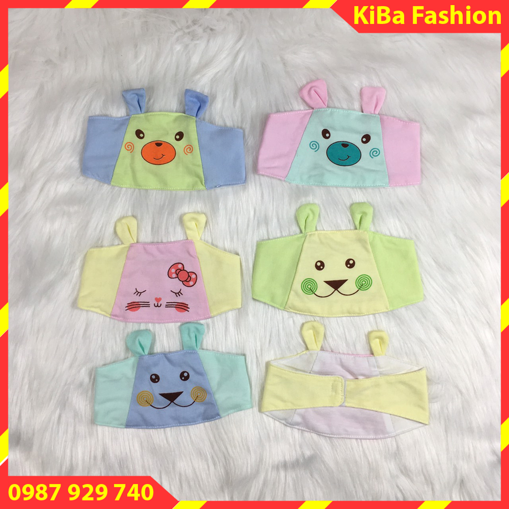 Che thóp sơ sinh tai thỏ siêu yêu thóp sơ sinh ( loại dán ) - TSS - TK0650 - mũ/ nón che thóp cho bé sơ sinh