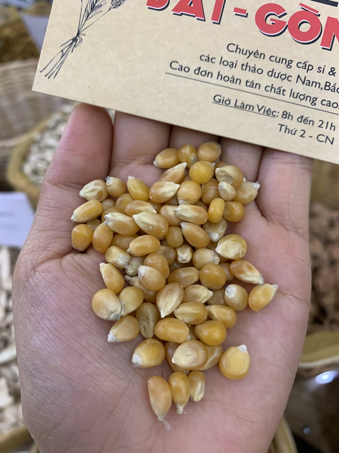 Bắp Ngô Nổ Kèm Bơ