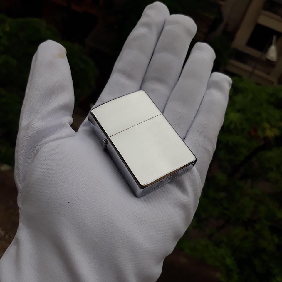[HCM]Bật Lửa Zippo USA Khắc Logo Malboro - Tặng Xăng Đá