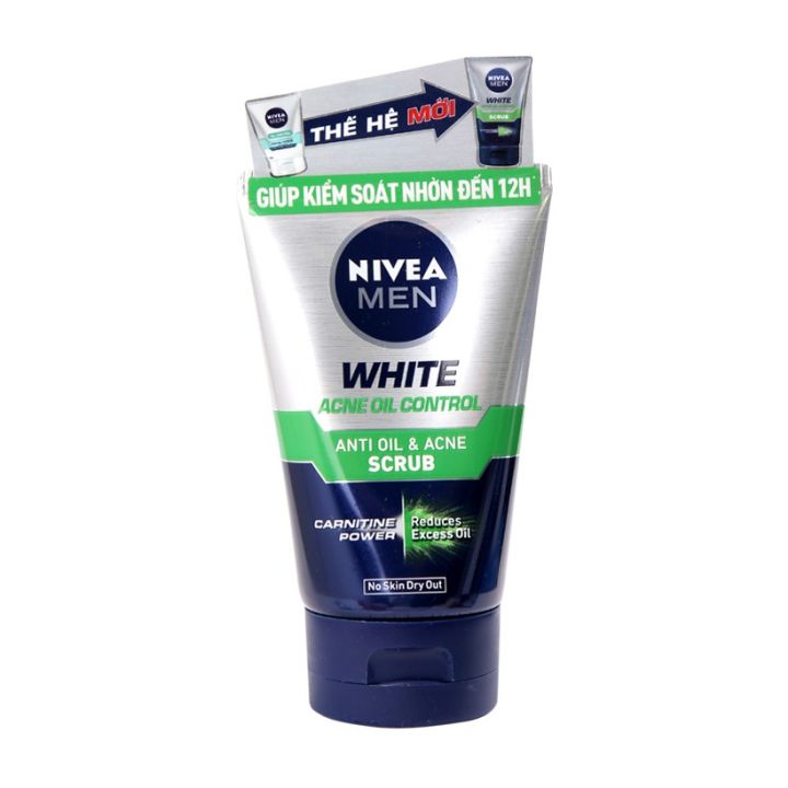 Sửa rửa mặt Nivea men cho da nhờn 100g