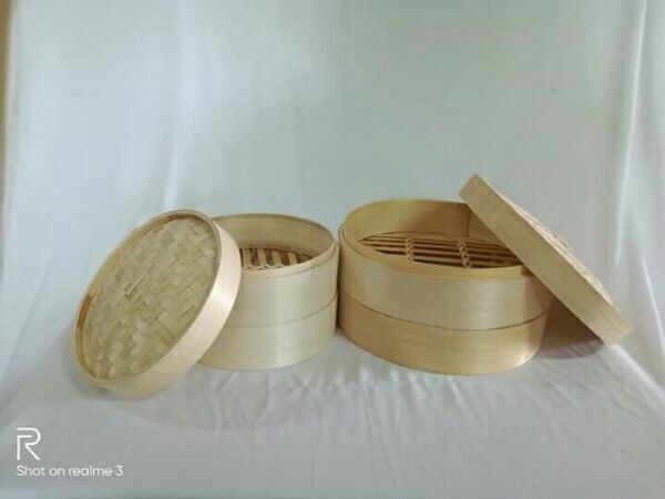 Xửng hấp tre 3 tầng 20cm