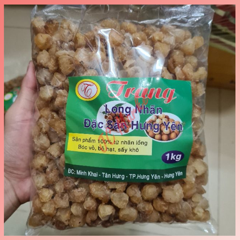 Long nhãn sấy khô Hưng Yên 500gram