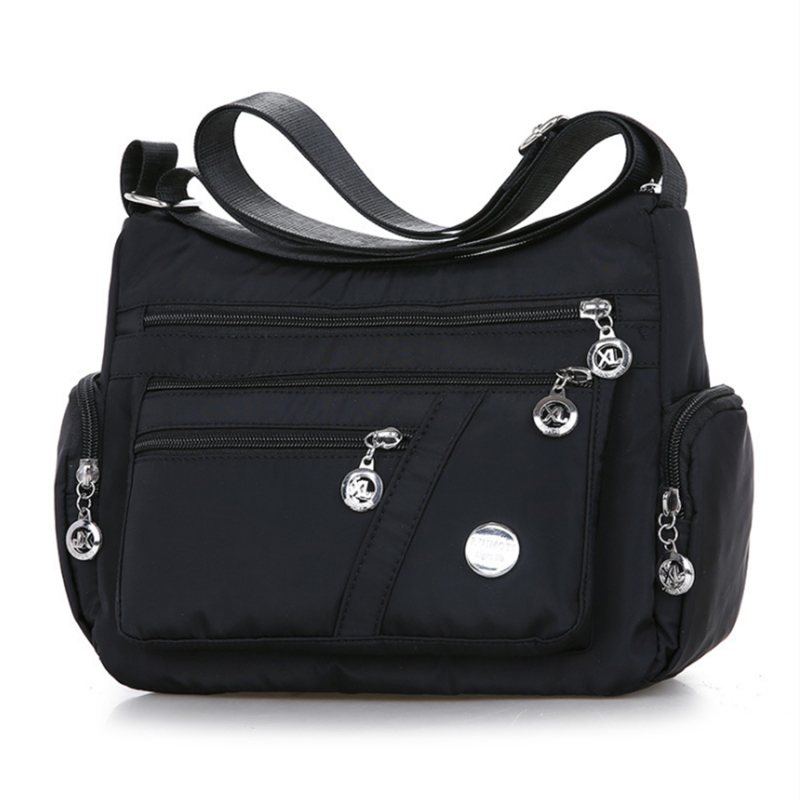 Women Bag Female Handbags Washed Nylon Bag Light Fashion Package Shoulder Bag Waterproof Bag Crossbody Bag Satchel Bag Nylonbag