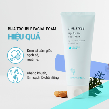 Sữa Rửa Mặt Innisfree Cleansing Foam 150ml
