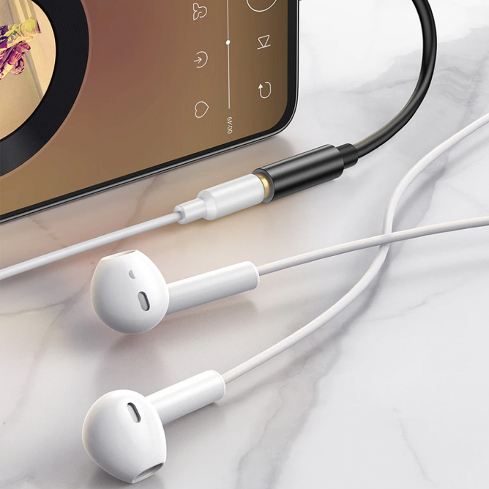 Cáp Âm Thanh Type-C To Jack AUX 3.5 Mm - Thương Hiệu Baseus