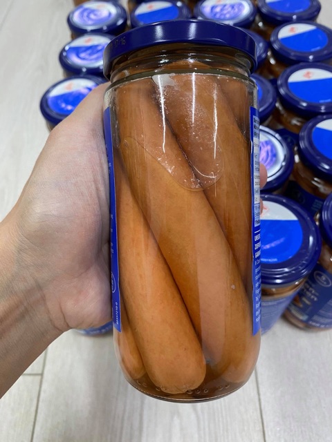 Xúc Xích Meica Bockworst  của Đức 380g /hủ