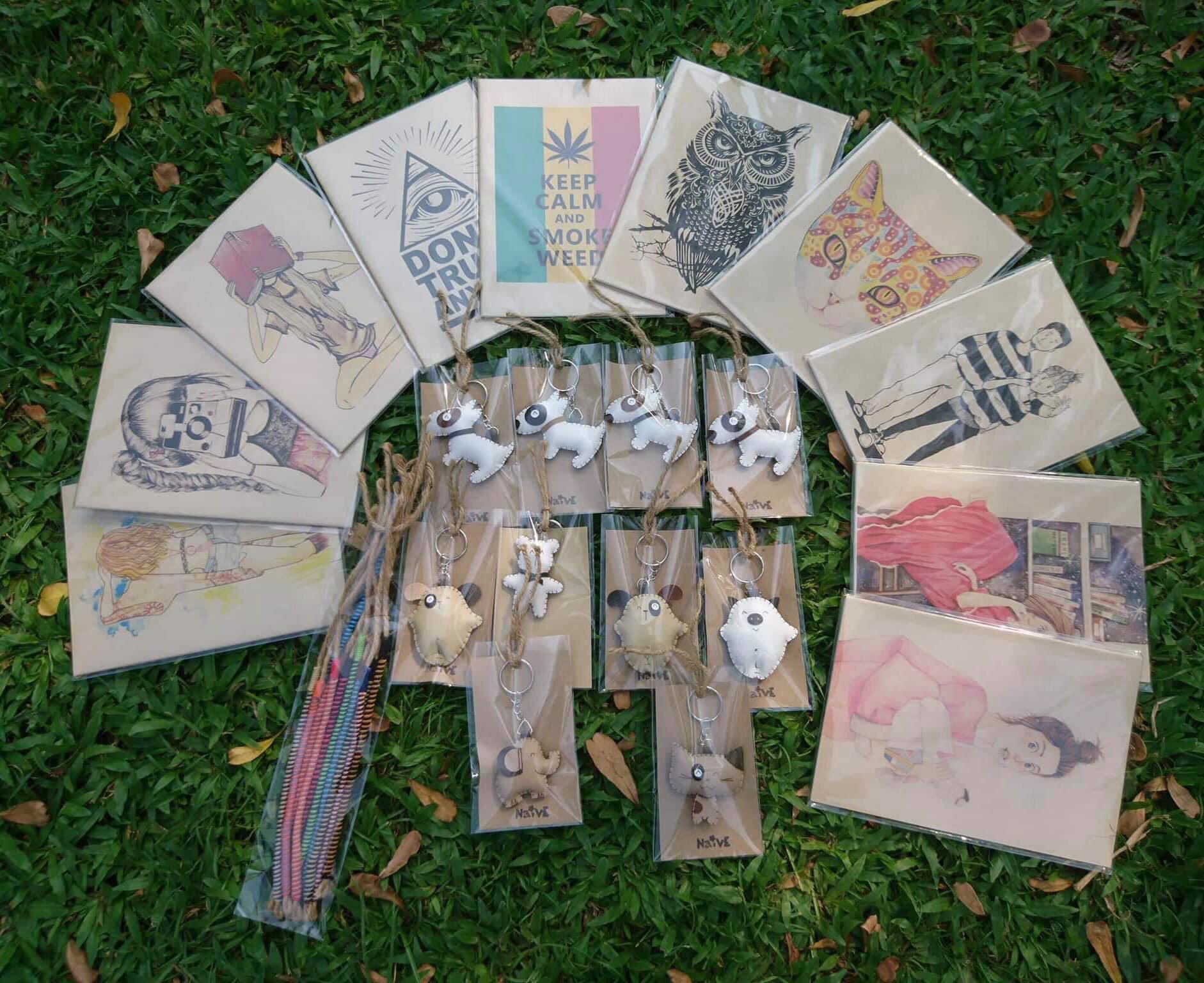 Móc Khóa Da Handmade Thái Lan