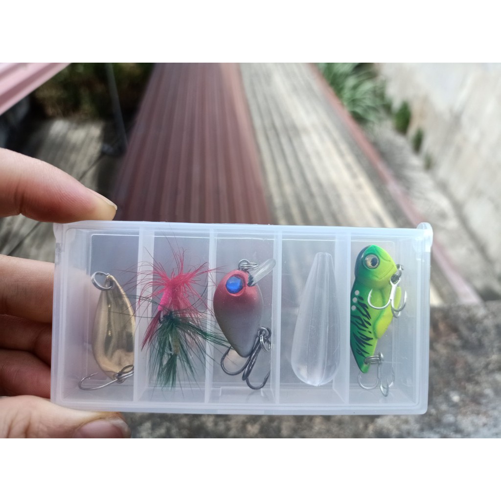 bộ mồi câu lure siêu nhạy cá