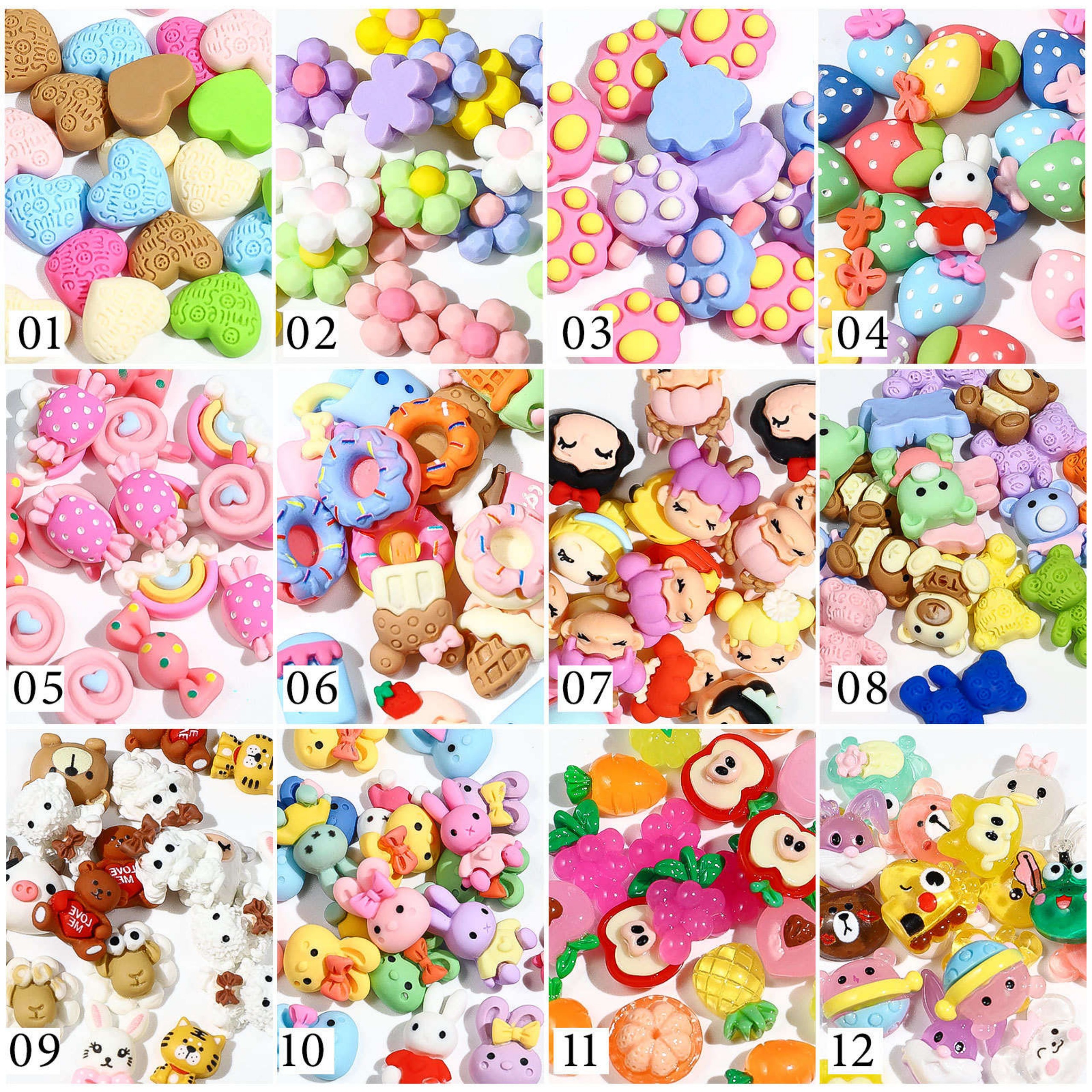 Charm Đính Móng Hoạt Hình Đủ Loại