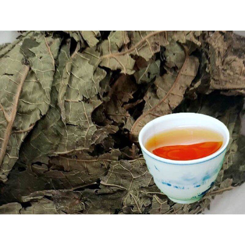 1 kg lá đu đủ đực khô thơm sạch mới.