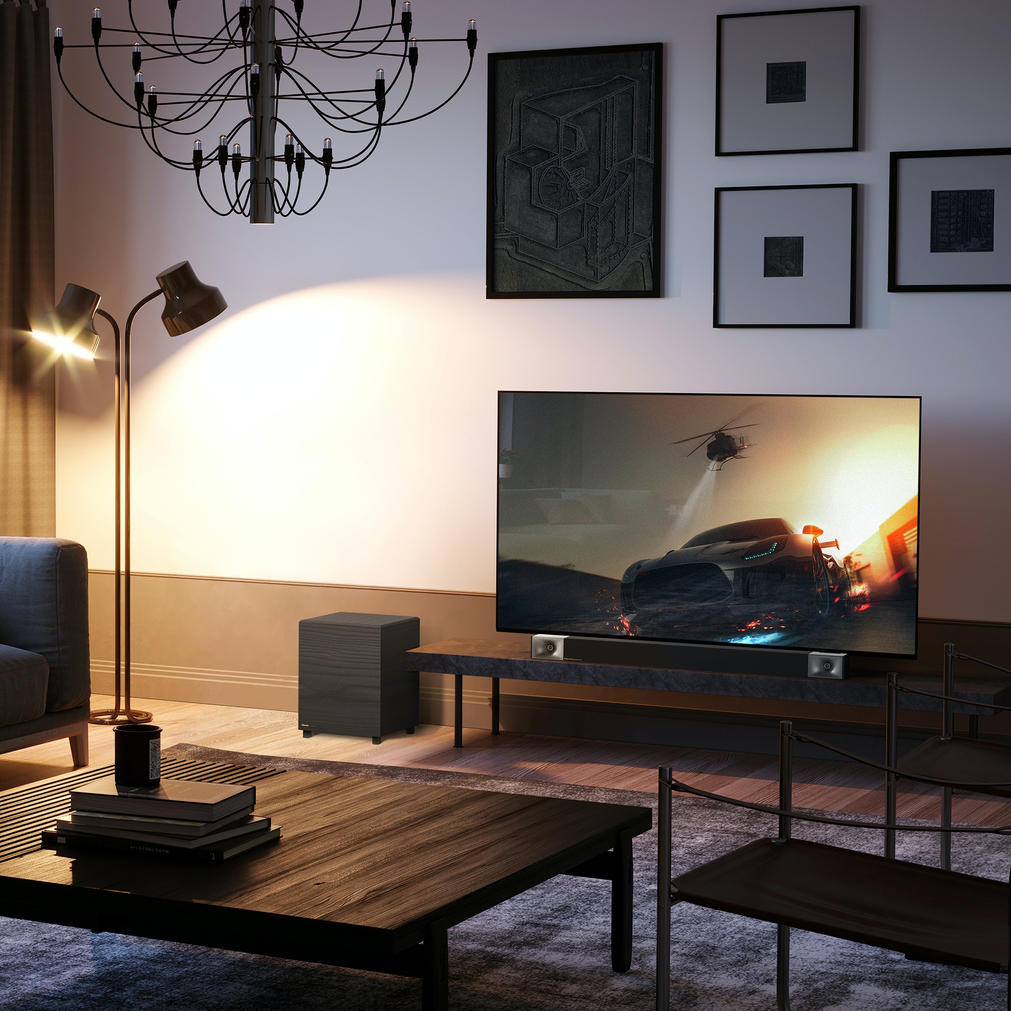 [Trả góp 0%][VOUCHER 10% - Hàng Chính Hãng] Loa Soundbar Klipsch Cinema 400