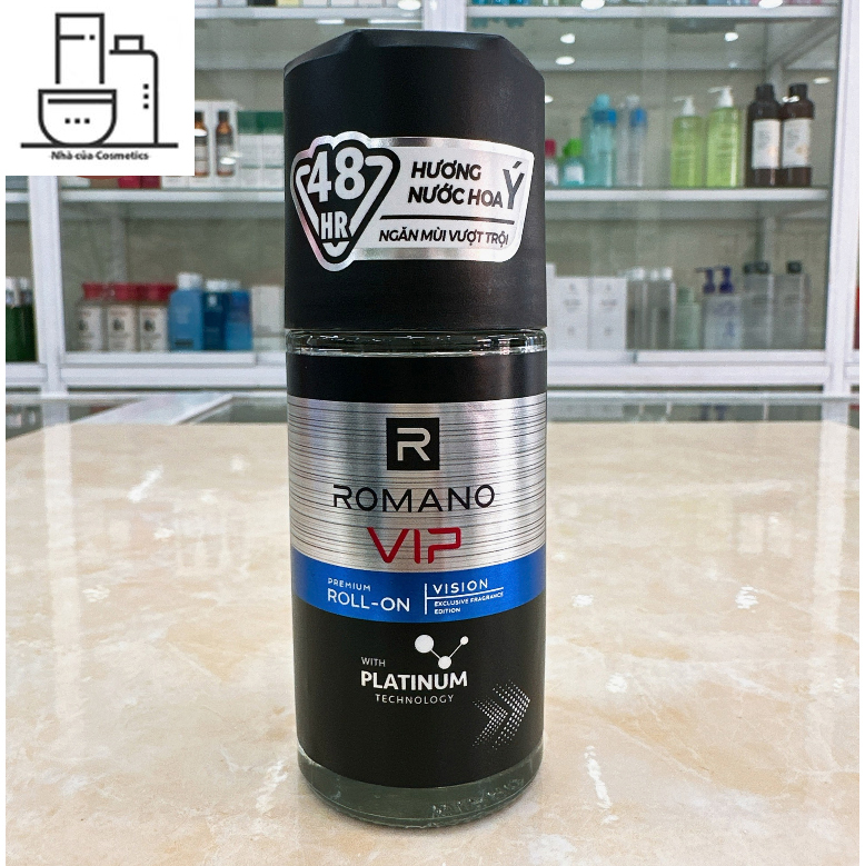 Lăn khử mùi nước hoa Romano VIP 50ml