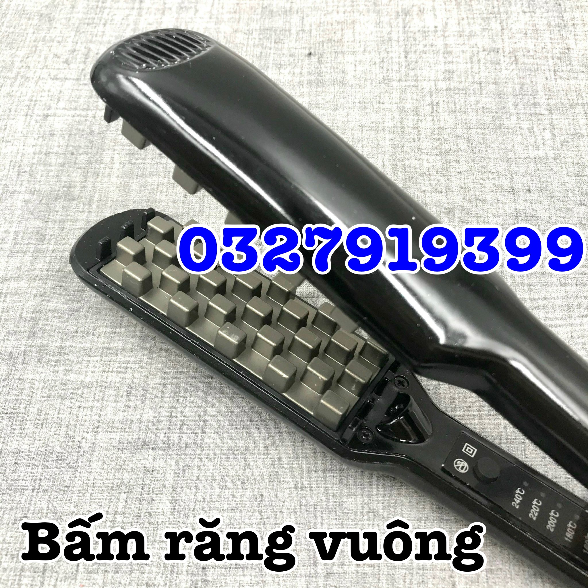 Máy bấm tóc,dập xù răng vuông Hàn Quốc MS200