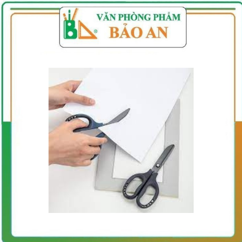 Kéo cao cấp deli - 170mm - xanh dương /xám - 1 chiếc - 77753