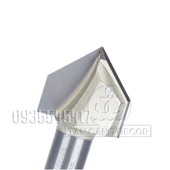 Mũi Router TideWay 1 X 1-2 Cốt 12.7mm