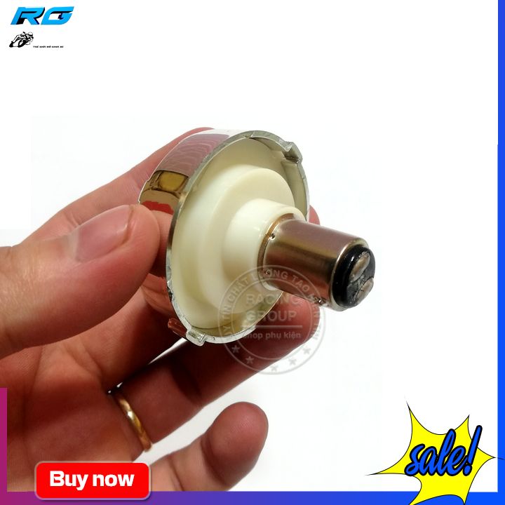 [HCM]Đèn LED Hậu Gắn Sau Xe Máy Stop Bi Cầu