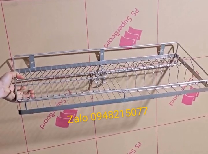 [HCM]Kệ Treo 1 Tầng inox  đặc 100 % ( đủ size)