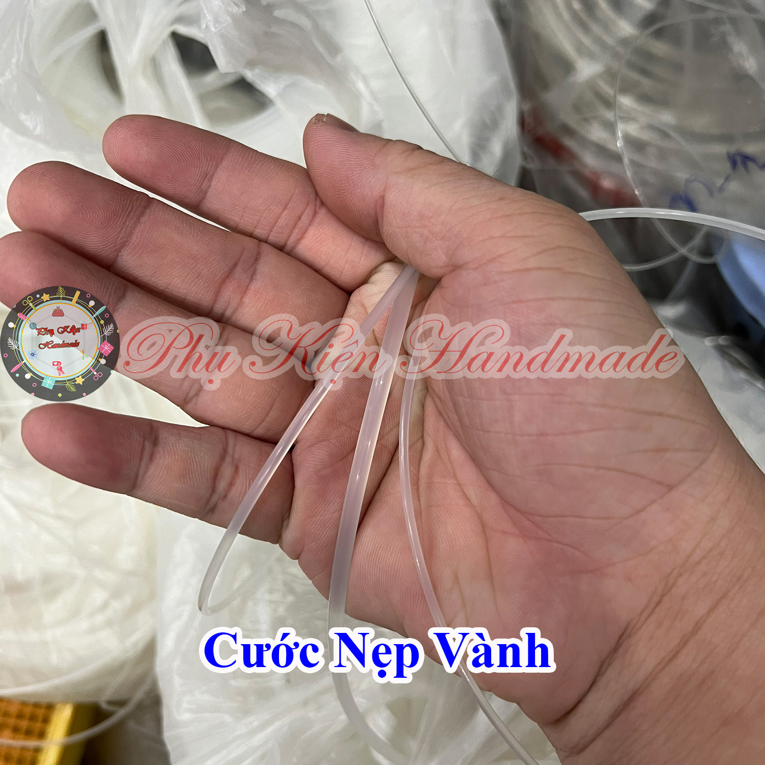 Cước nẹp vành làm đồ handmade