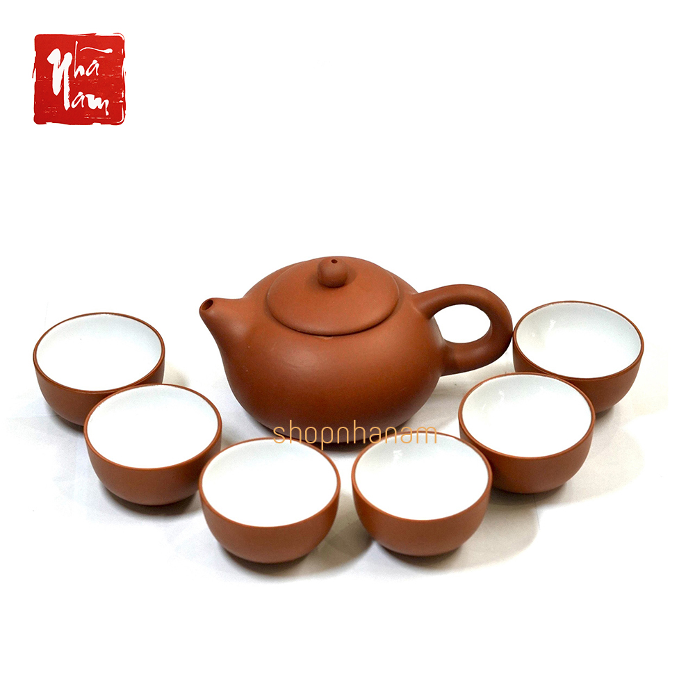 Bộ ấm chén uống trà gốm sứ tử sa tinh hoa trà đạo - Phong Thủy Nhã Nam