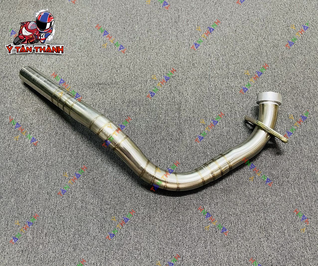 Cổ Pô Inox Khúc Exciter 155