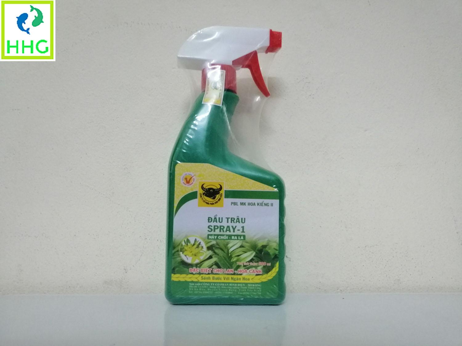 Đầu trâu spray 1 phân bón lá cao cấp chuyên hoa – cây kiểng
