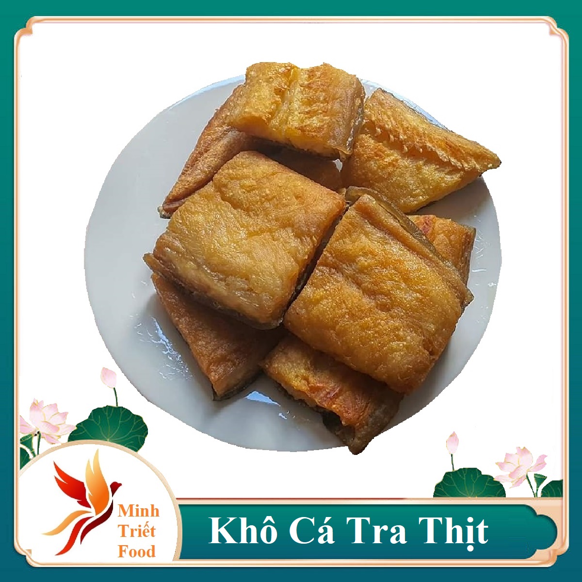 1 kg KHÔ CÁ TRA PHỒNG NGON BỔ SUNG VITAMIN VÀ DHA.